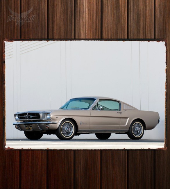 Металлическая табличка Mustang Fastback 460 Металлическая табличка Mustang Fastback 460